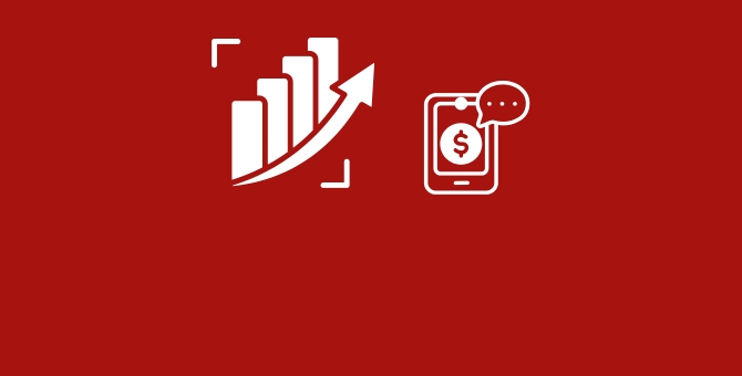 icon of online investment scam chatting asking for money