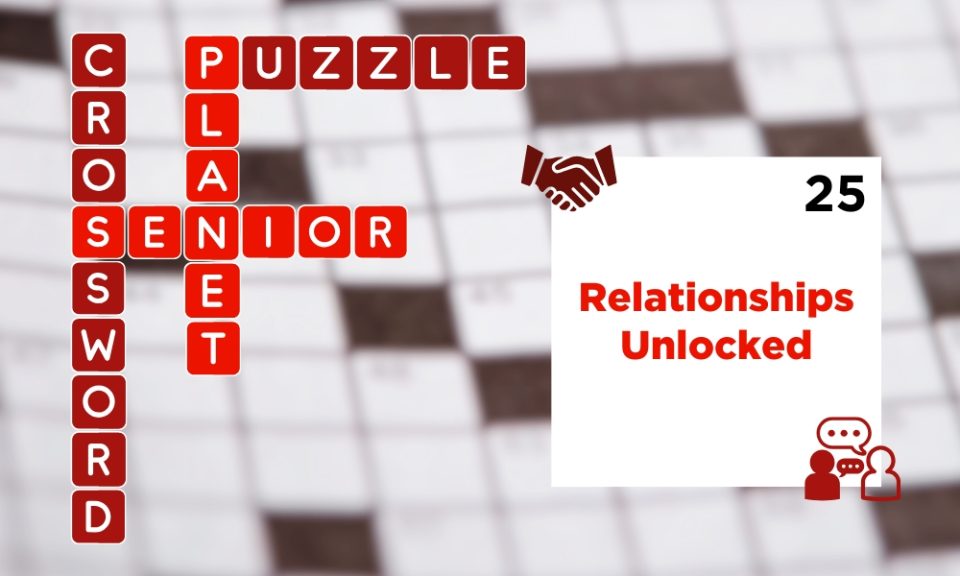 crossword puzzle featured image: "relationships unlocked" theme