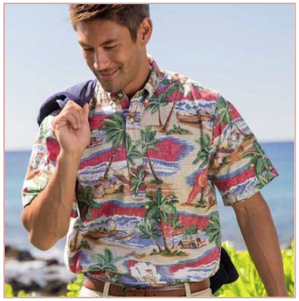 The ivy league Aloha Shirt